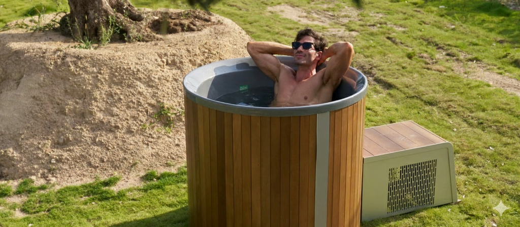 Wooden Hybrid Cold Plunge Tub