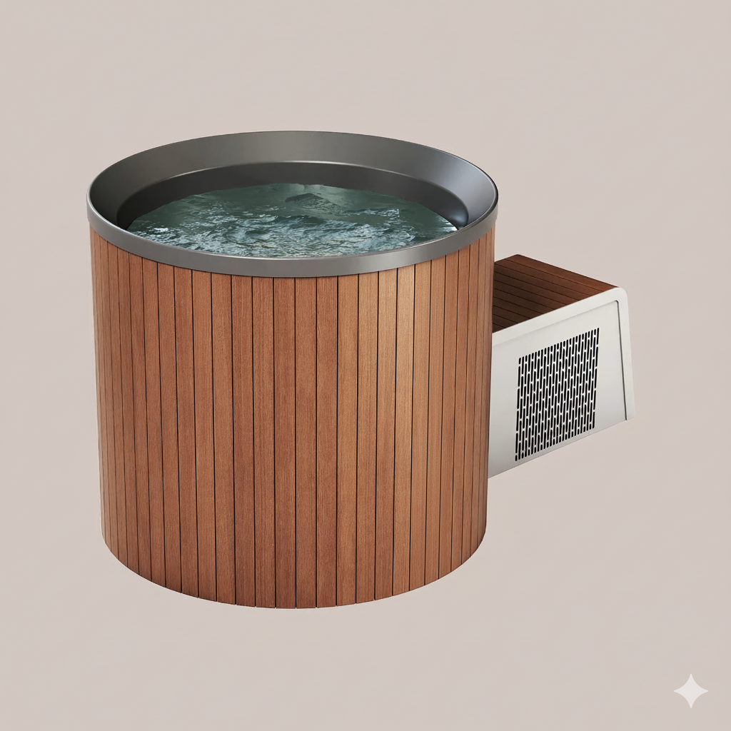 Wooden Hybrid Cold Plunge Tub